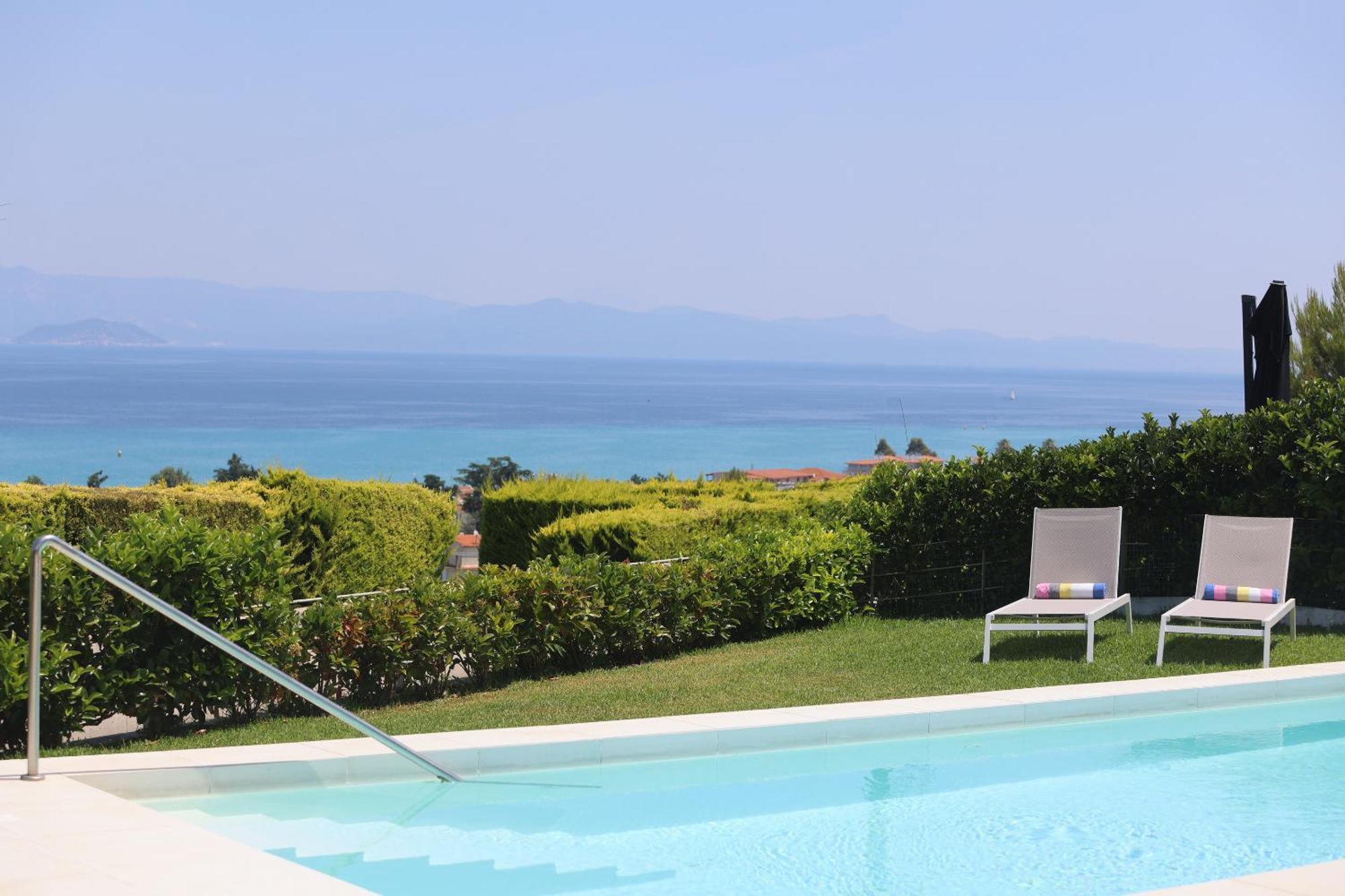 Villa Ricolina Hanioti Ngoại thất bức ảnh