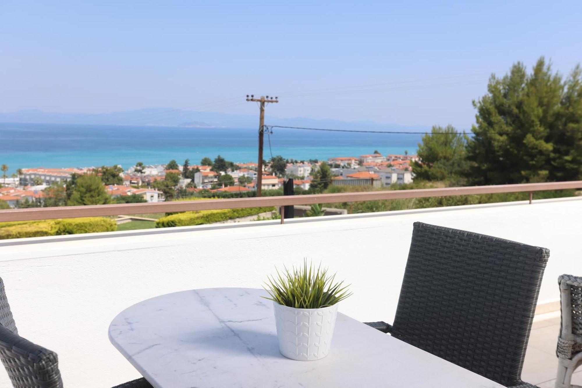 Villa Ricolina Hanioti Ngoại thất bức ảnh