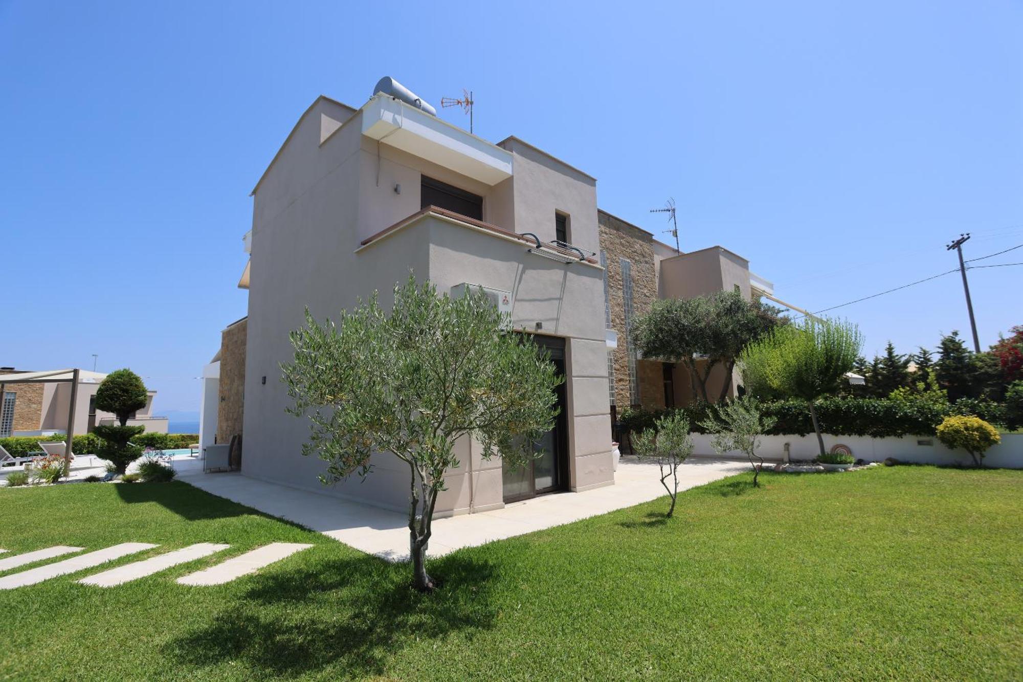 Villa Ricolina Hanioti Ngoại thất bức ảnh